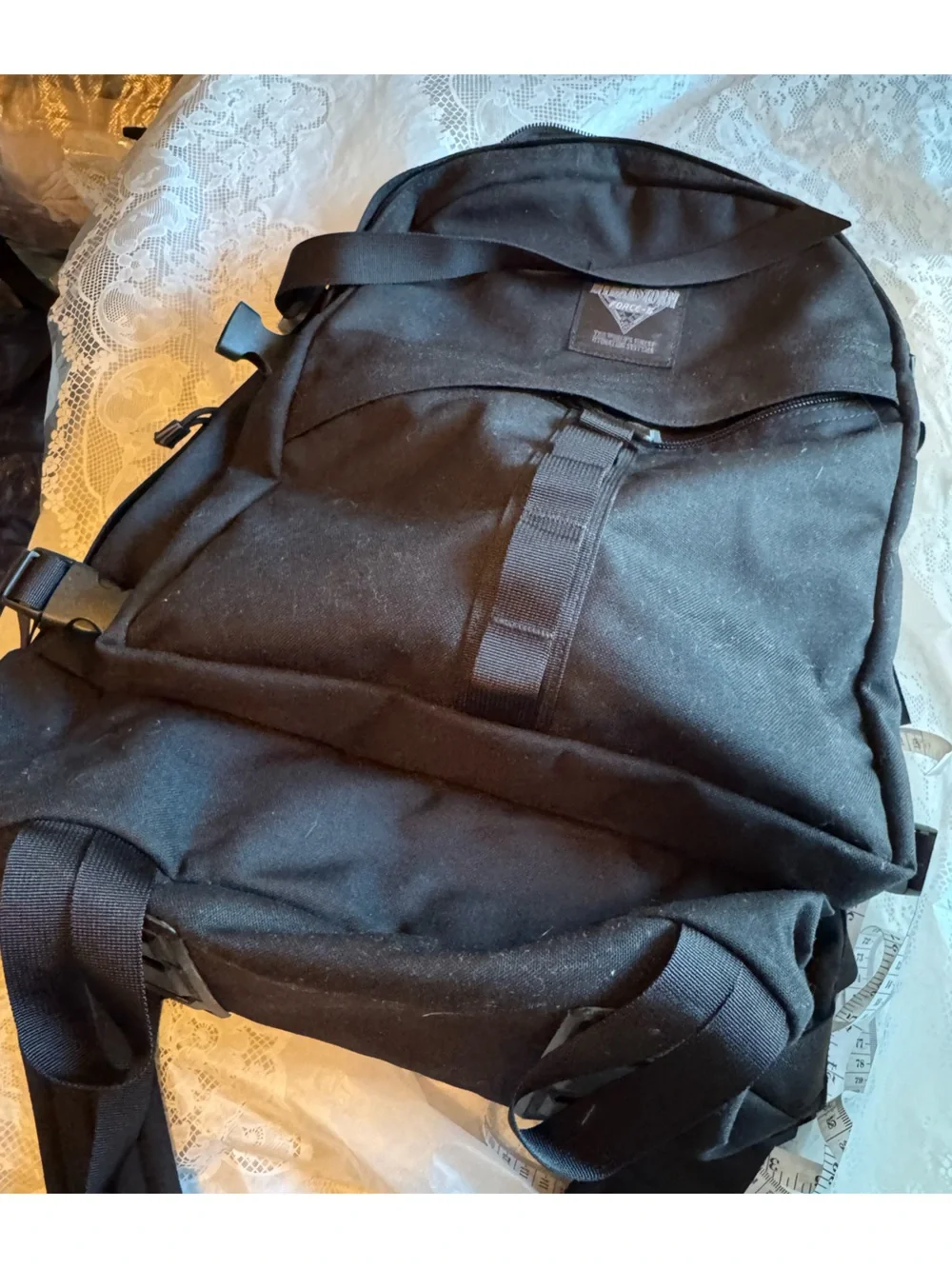 Black HydroStorm Force-5 Logo Patch Backpack - never used